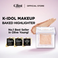 THE FACE SHOP Glint x Olive Young Limited Edition Baked Highlighter 2.3g, K-Idol Makeup, Shimmer