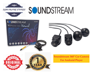 SOUNDSTREAM VA.360FHD 360° Car Camera 3D Seamless Surround View Camera AHD For Android Player 360 Panoramic Camera
