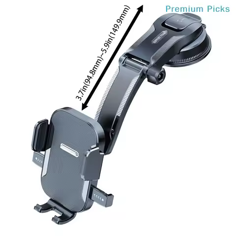 Universal Car Phone Bracket Dashboard Auto Cellphone Holder Support Phones with Case for 4-7 Inch Sm