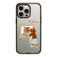 Casetify Tác Động Mèo Trường Hợp Đối Với iPhone 15 Pro Max / iPhone 14 Pro Max / iPhone 13 Pro Max /