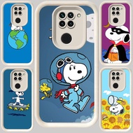 M-46 Snoopy White Casing for Xiaomi Redmi Note 9 8 9S Pro Max