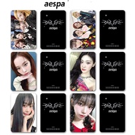 4-6pcs/set Aespa Lomo Cards seasons Greetings 2024 Desk Calendar Photocards NINGNING WINTER GISELLE KARINA Kpop Postcards Ready Stock SX