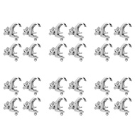 24x Stage Lighting Clip Hook, Aluminum Alloy Professional Rack Clamp, for Moving the Stage Stage Lig