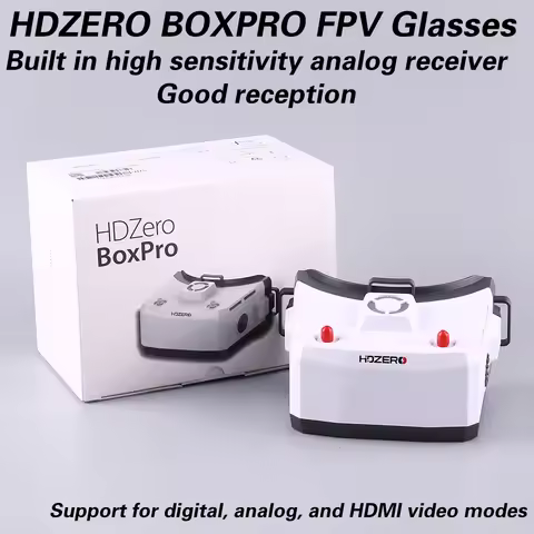 HDZERO BOXPRO Digital Goggles Analog 100HZ 1800Nits Low-Latency High Sensitivity Receiver Customized