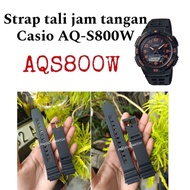 Casio AQ-S800 AQ-S800W AQS800 AQ S800 AQS 800 PREMIUM watch Strap, flexible and high quality