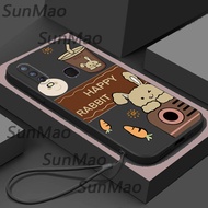 เคสโทรศัพท์ Vivo Y12 Vivo Y15 Vivo Y17 กรณีป้องกันลายกระต่าย