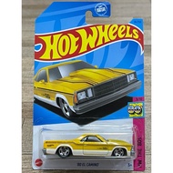 HOT WHEELS-DOLLAR GENERAL EXCLUSIVE-'80 EL CAMINO YELLOW