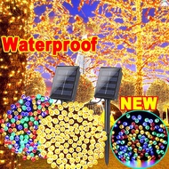 42M32M22M LED Solar Fairy String Light 8 Mode Waterproof Lamp String Lampu Raya Outdoor Lighting Xma