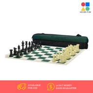 Eureka Chess Complete Set with vinyl board and bag