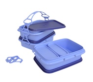 Twin Tulipware SET 2 RANTANG Bisa Untuk Mengukus Lunch Box Jumbo Lunch Box Asri Tulipware