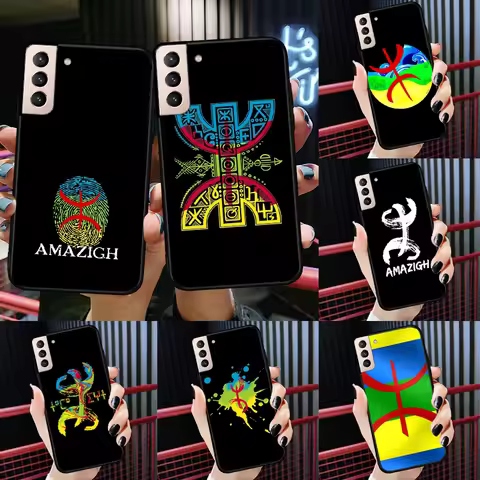 Amazigh Symbol Berber Academy Phone Case For Samsung Galaxy S25 Ultra S20 S21 S22 S23 S24 Ultra S24 