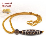 Dzi Kingdom 10 Eyed Dzi Love Dzi Authentic Tibet Antique Dzi Bracelet 天珠王国十眼天珠 缘分天珠 西藏百年老天珠手链