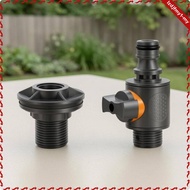 [leipupa] Liquid Container Adapter PVC Threaded Pump Connector Kit Hose Outlet Tank Fitting for Wate