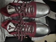 Nike Kobe V Protro Metallic Silver Team Red