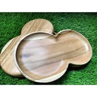 Number 8 Wooden Plate
