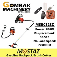 MOSTAZ MSBC328Z 30.5 cc Gasoline Backpack Brush Cutter -6 Months Warranty