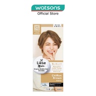 LIESE Creamy Bubble Color Chiffon Brown (Diy Foam Hair Color With Salon Inspired Colors + Treatment Pack Included) 108Ml