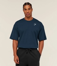 British original Gymshark Power T-shirt Fitness Short Sleeve Loose Version Stretch Cotton T-shirt Me