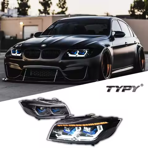 Head Lamps For BMW 3 Series E90 headlights 2005-2012 Upgrade Modified LED Headlights Dynamic Turn Si