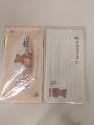 絕版 Sanrio vintage 1995年 Mr. Bear Dream 日本製造 信紙套裝 letters set（有使用）