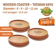 Wooden Coaster 10x1 DD-9 cm Unique Wooden Coffee Mug Cup Coaster