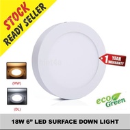 Cielo 18W/6" surface led downlight/ASIA 24W/8" surface led downlight