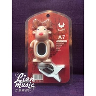 {Lien Musical Instruments} SWIFF a7 Elk Tuner Ukulele Guitar Bass Violin Flesh Color