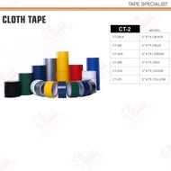 CLOTH TAPE CT2BLK CT2BL CT2GR CT2RE CT2SV CT2YL