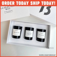Byredo La Selection Bois-Violette Mini Bougie Perfume Candle Set