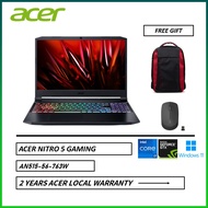 Acer Nitro 5 AN515-56-763W 15.6'' FHD 144Hz Gaming Laptop ( I7-11370H, 8GB, 512GB SSD, GTX1650 4GB, W10 )