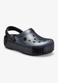 CROCS Crocband Platform Metallic Clog รองเท้าลำลองผู้ใหญ่ Unisex