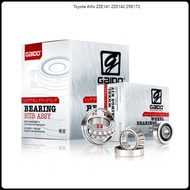 Gaido Rear Wheel Hub Bearing - Toyota Altis ZZE141 ZZE142 ZRE172