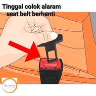Seatbelt Seat Belt Buckle Belt Buzzer Alarm Stopper Plug Accessories Kereta (Azzahratoserba22)