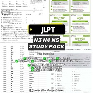 C15_🇯🇵JLPT Study Materials N3 N4 N5｜Japanese Study Pack｜Books