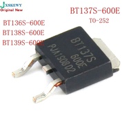 10pcs BT137S-600E TO252 BT137S triac SMD TO252 BT137S-600 BT136S-600E BT139S-600E BT136S-600 BT138S-