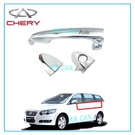 CHERY EASTAR OUTER DOOR HANDLE &amp; CAP  (CHROME-ORIGINAL)