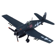 F6F Hellcat 1/72 Metal Airplane Model Kit with Stand Diecast Alloy Fighter Model Vintage Combat Plan