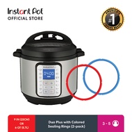 Instant Pot Duo PLUS 9-IN-1 with Colored Sealing Rings, Multi-Use Smart Pressure Cooker, 6 Quarts (5.7 Liters)