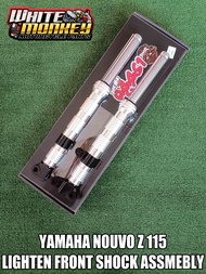 LIGHTEN FRONT SHOCK ASSEMBLY YAMAHA MIO SPORTY / SOULTY SILVER / MIO SOUL 115 / MIO SOUL I 115 SILVE
