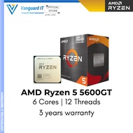 [ AMD RYZEN 5 5600GT ] 4.6GHZ 16MB Cache Processor With AM4 Mobo Combo