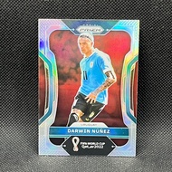 Silver Rainbow 2022 Panini Prizm World Cup FIFA Qatar Darwin Nunez #272 Prizm Liverpool URUGUAY card