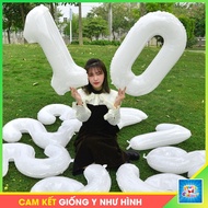 [LARGE size] Birthday number balloon size 80cm for birthday, party, event decoration