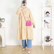 418swg GFS AT SERINA TUNIC MIDI DRESS Abundant stock