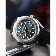 Seiko Mods Gotham Knight | Spaceship Watch 40mm Yellow Blue | Premium Custom Automatic NH35