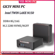 Replace inactive products GK3V MINI PC intel N150 DDR4 M.2 SSD Windows Office Desktop