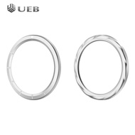 ฟิล์มกระจกเทมเปอร์แหวนฝาโลหะสำหรับนาฬิกา Xiaomi S4/S3 (เงินสเตอร์ลิง)