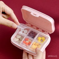 Creative Portable Pill Box Small Medicine Box Mini Packing in a Week Pill Box Portable Pill Tablet Medicine Box Box