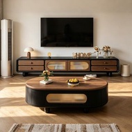 （全港送貨 ）復古風  電視櫃 TV cabinet 餐邊櫃 shoe cabinet 茶几電視櫃組合  拼插 自由組合櫃  入戶櫃 Entryway cabinet 隔斷櫃 儲物櫃 小戶型儲物櫃 落
