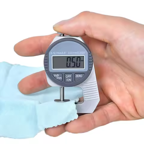 Mini Digital Gem Millimeter 0-12.7mm Jeweler's Handheld Thickness Gauge 0.01mm Jewelry Diamond Beads