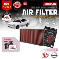 OTP -33-2031 AIR FILTER NISSAN SENTRA B14 N16 X-TRAIL T30 CEFIRO A32 A33 SERENA C24 C26 TEANA J32 2.